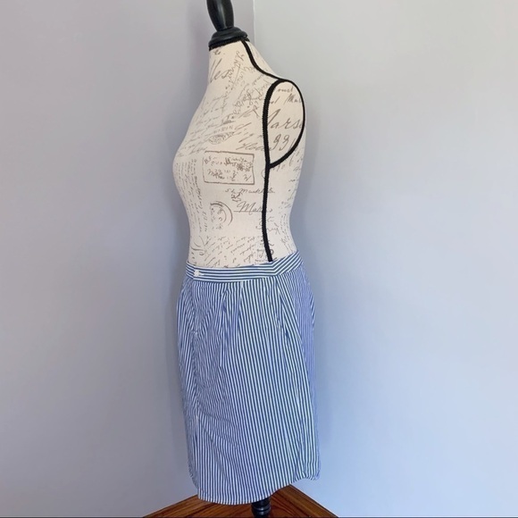 Banana Republic Relaxed Striped Pencil Skirt - Picture 3 of 8